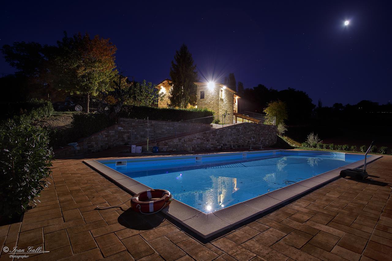 Agriturismo La Cima Hotel Gubbio Exterior foto
